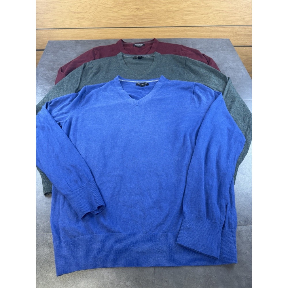 Banana Republic Lot of 3 Luxury Blend Sweaters Silk/Cashmere  Size Large